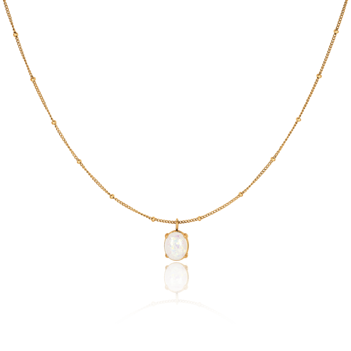Collar Ópalo Iridiscente - LePetiteMarie