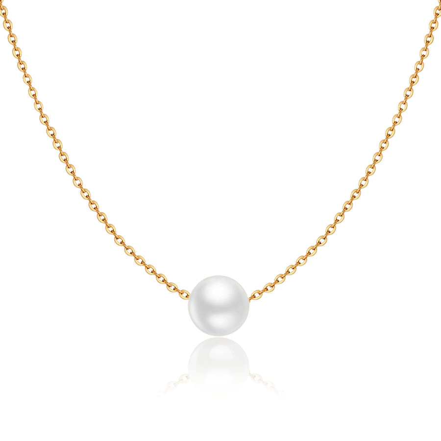 Collier Sea Pearl · Plaqué Or 18K