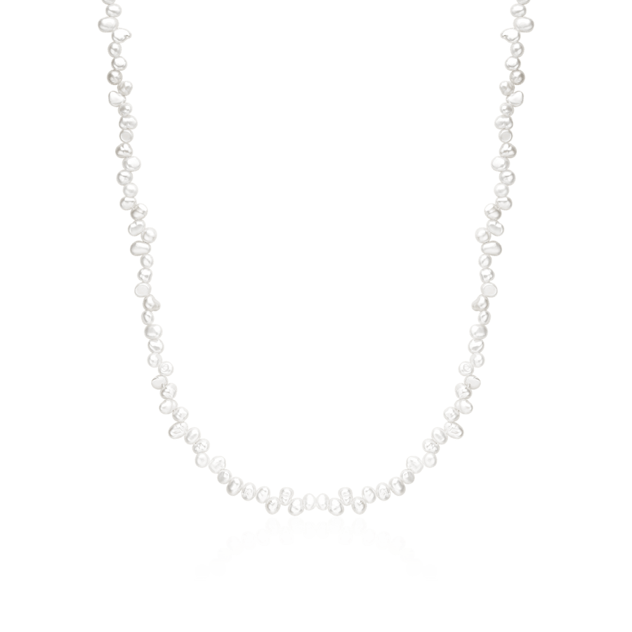 Collana di perle modellate · Argento