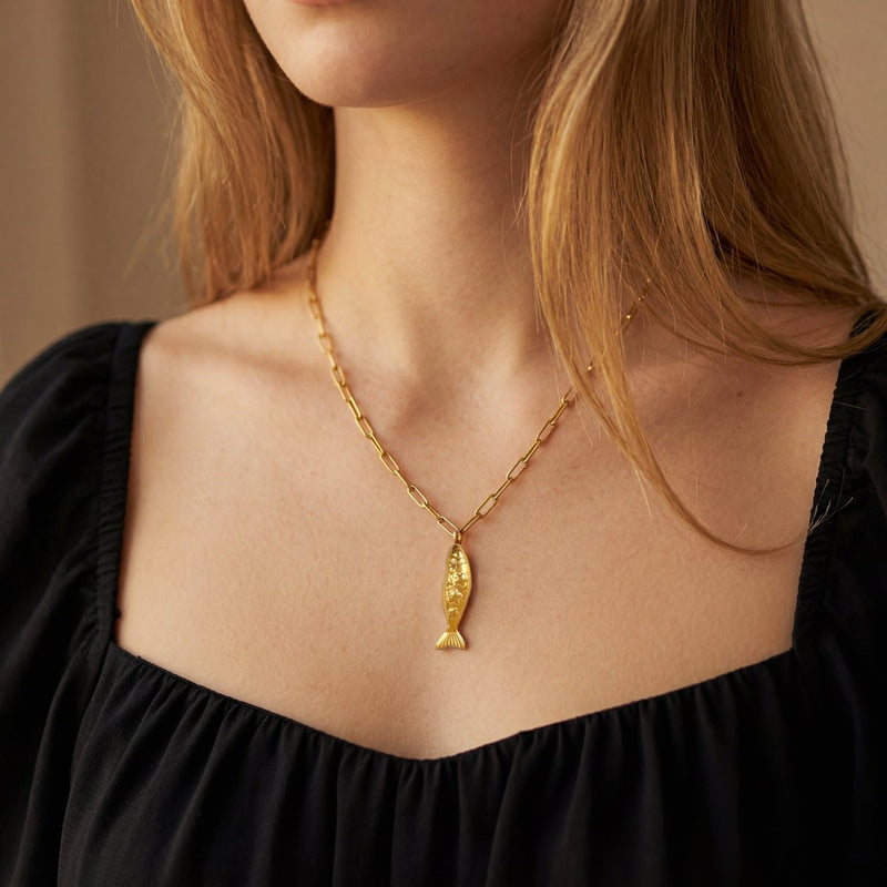 Collier Poisson nautique