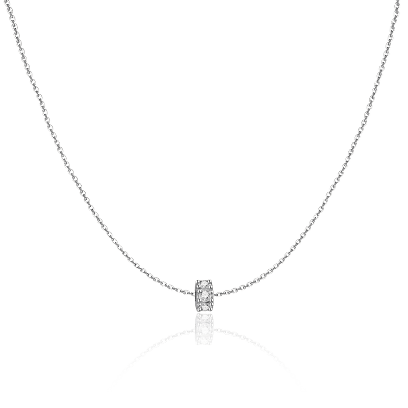 Collier Petite Roue Rayonnante