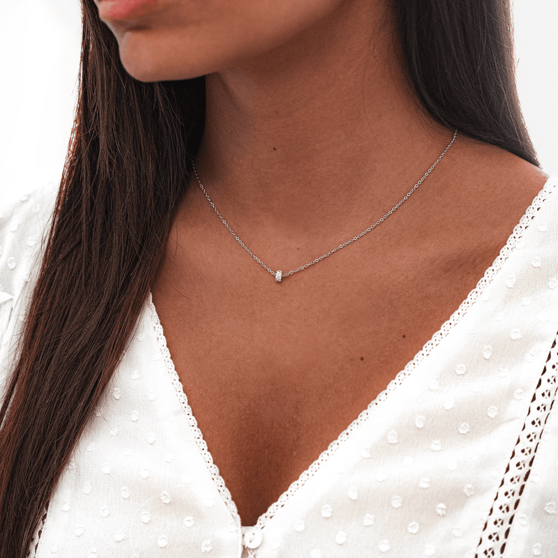 Collier Petite Roue Rayonnante