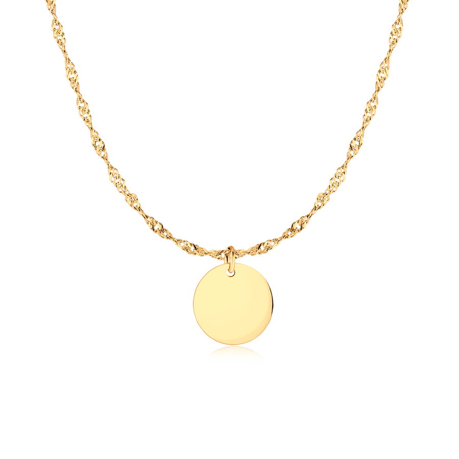 Collier Sensation - Personnalisé · Plaqué Or 18K