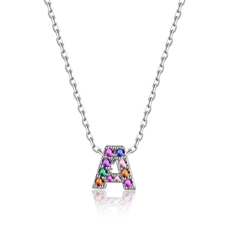 Collier Initiale Brillante