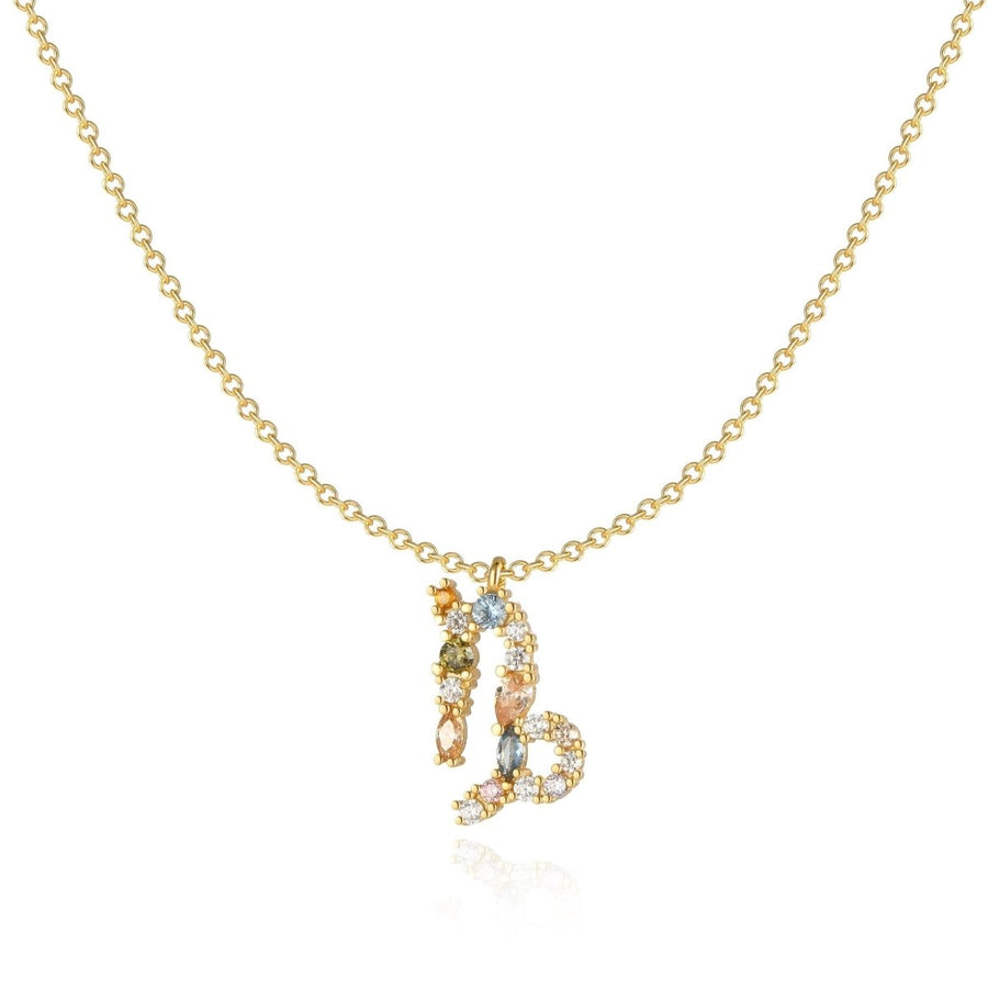Collana Segni dello Zodiaco · Placcatura in Oro 18K / Capricorno