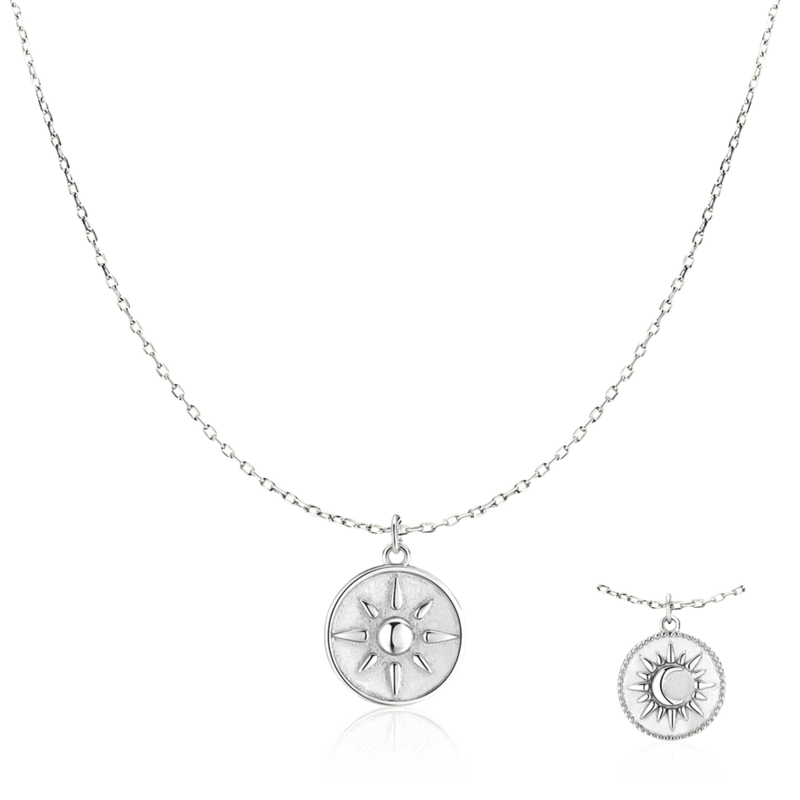 Collier Soleil et Lune