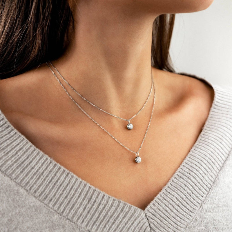 Collier Cercle en Zircone