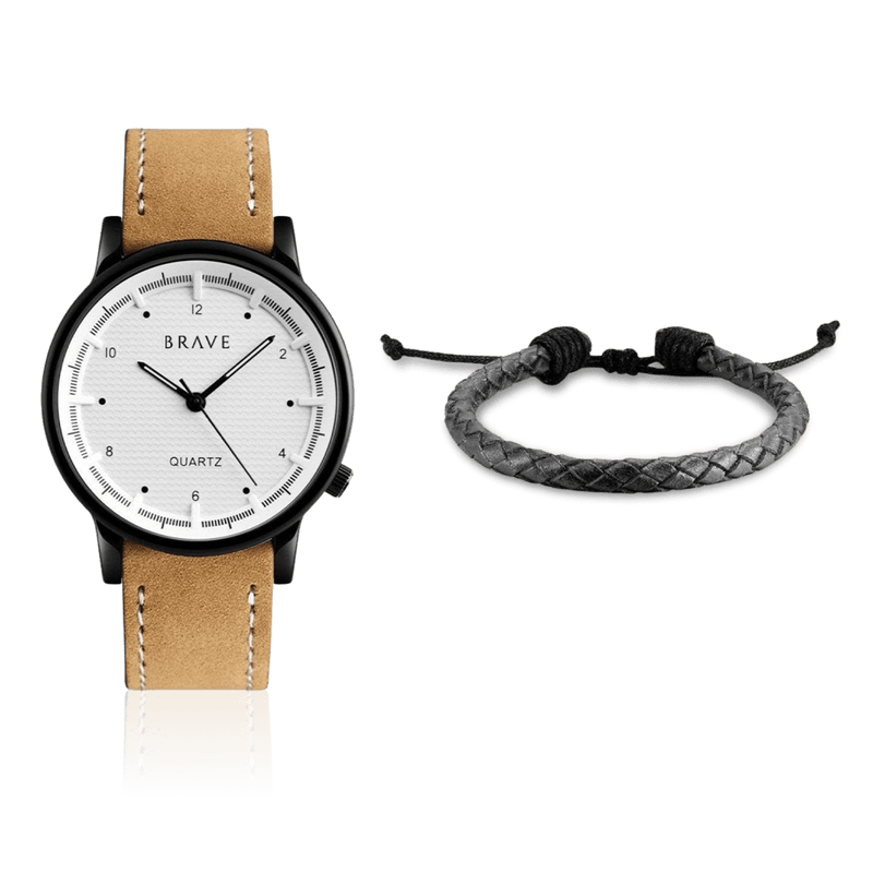 Coffret montre + bracelet BRAVE ~ Range