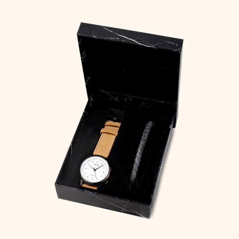 Coffret montre + bracelet BRAVE ~ Range