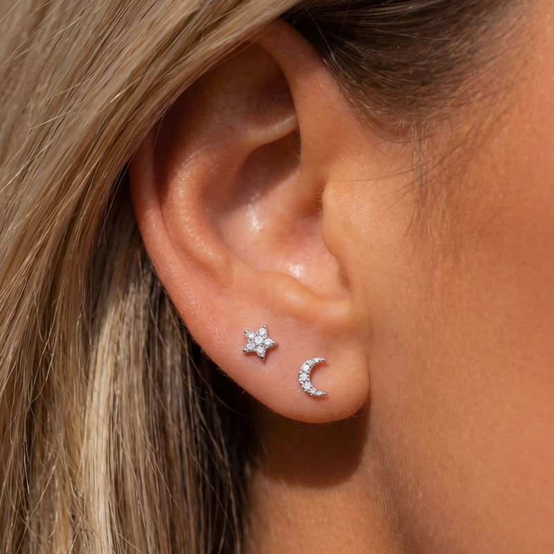 Mini boucles d'oreilles Mystiques