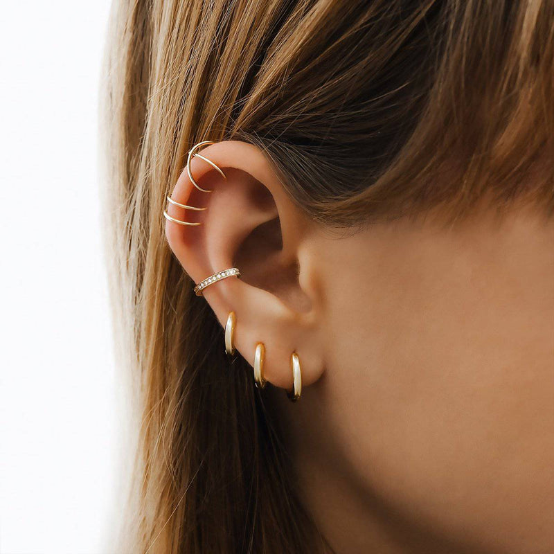 Boucles d’oreilles 3 créoles