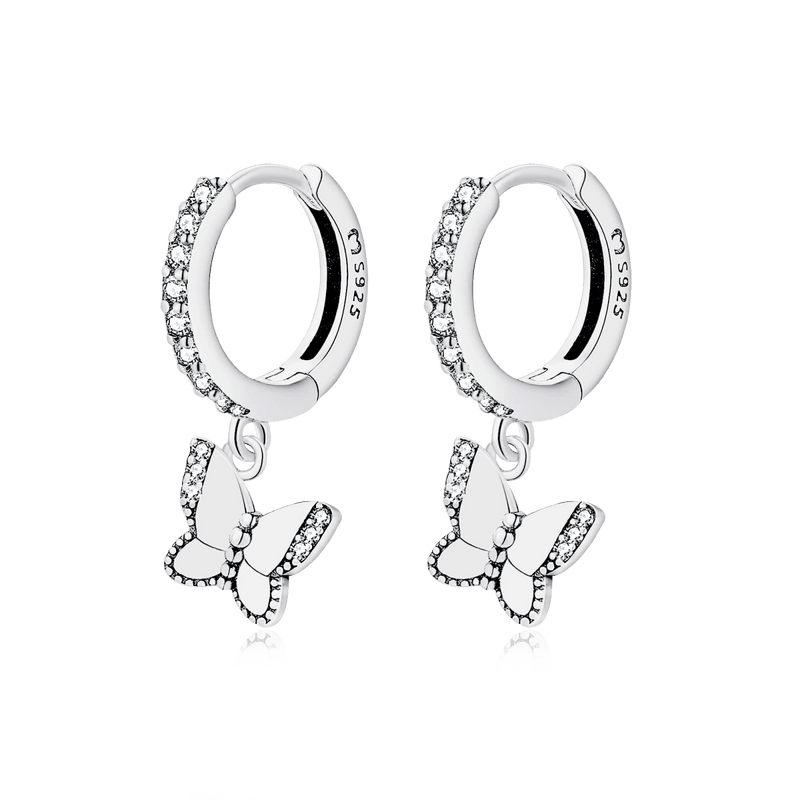 Boucles d’oreilles Papillon lumineux