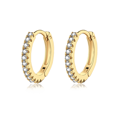 Boucles d'oreilles en zircone