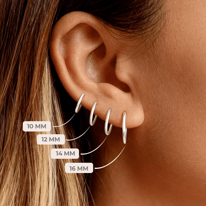 8-mm-Ohrringe
