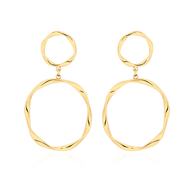 Boucles d’oreilles créoles pendantes