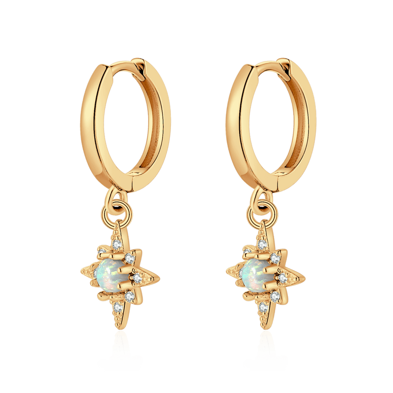 Boucles d'oreilles Créoles Célestes