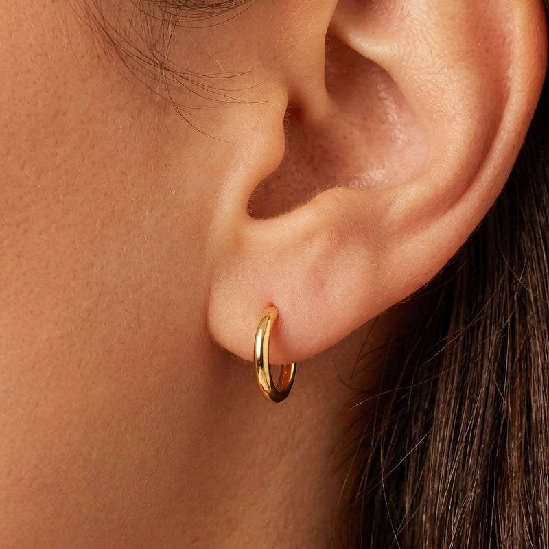 Boucles d'oreilles créoles classiques