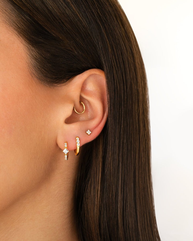 Boucles d’oreilles Éclat de Neige