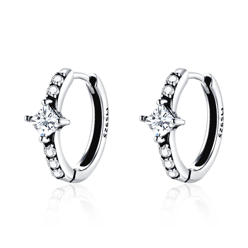 Boucles d’oreilles Éclat de Neige