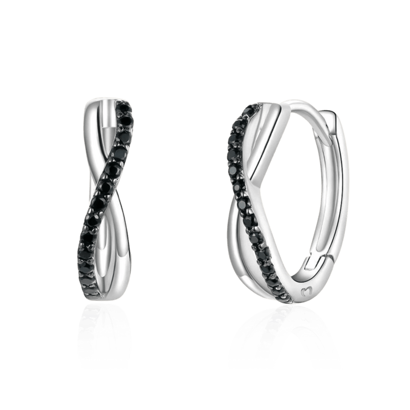 Boucles d'oreilles Charbon
