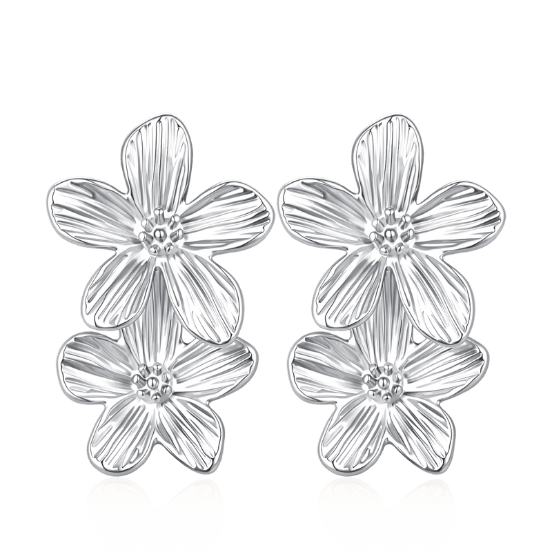 Boucles d’oreilles Cinq Pétales