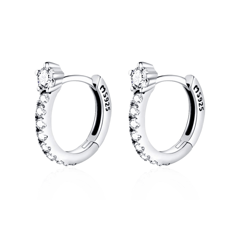 Boucles d'oreilles zircone