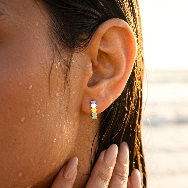 Boucles d'oreilles Colorful Love