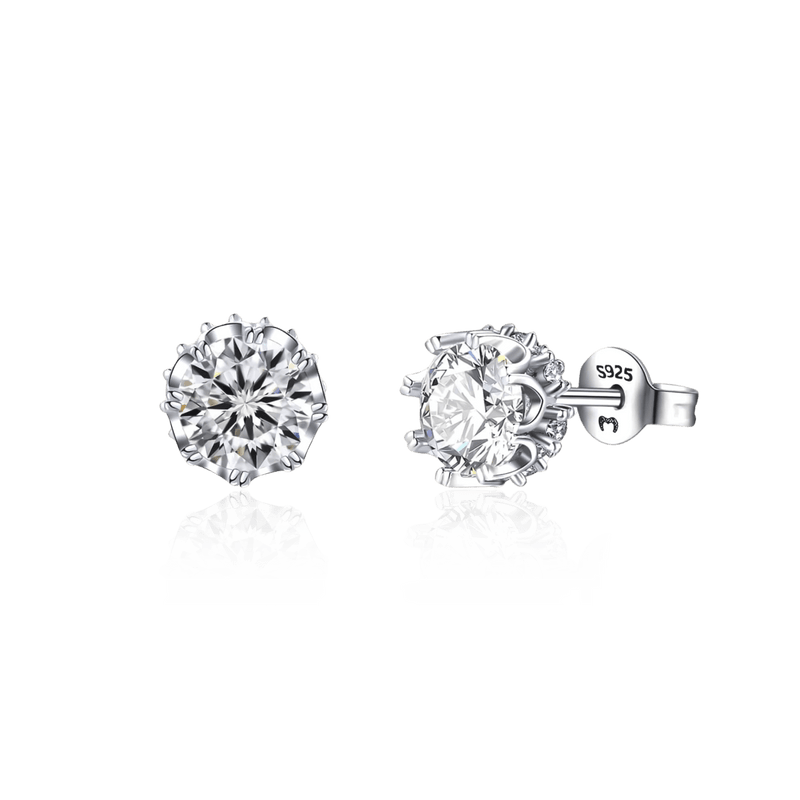 Boucles d'oreilles Petite couronne