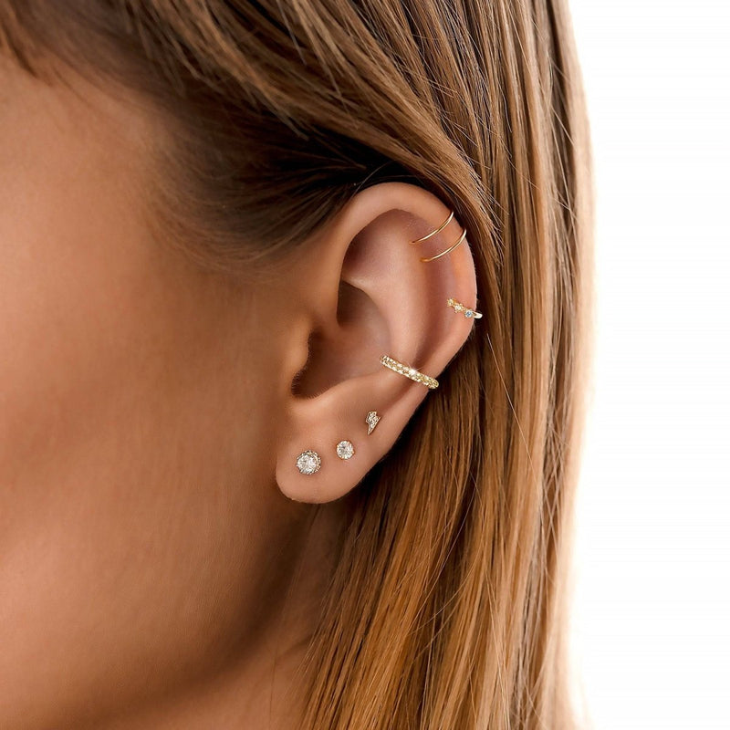 Boucles d'oreilles Petite couronne