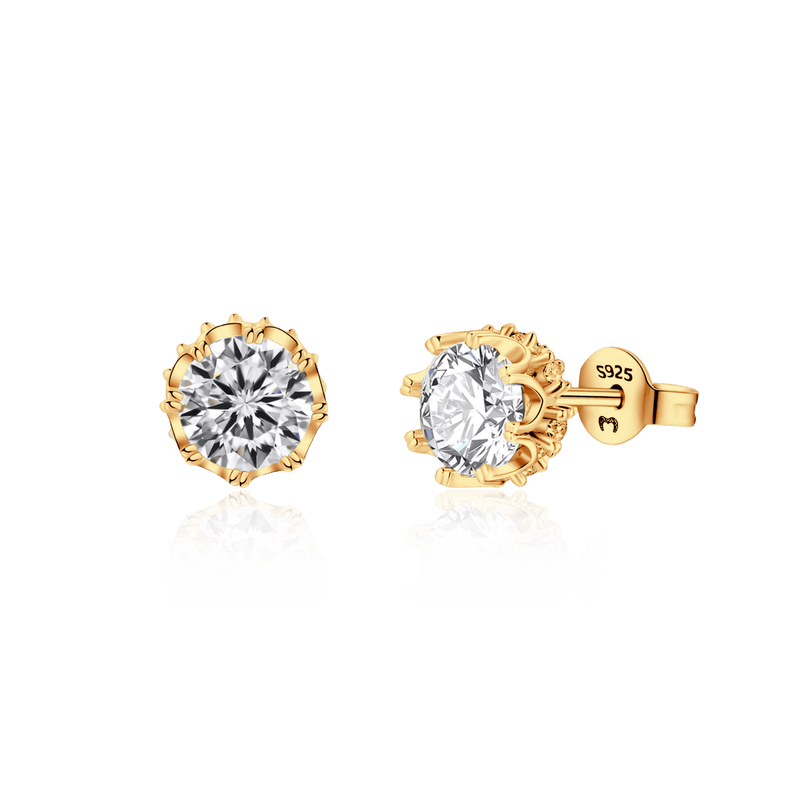 Boucles d'oreilles Petite couronne