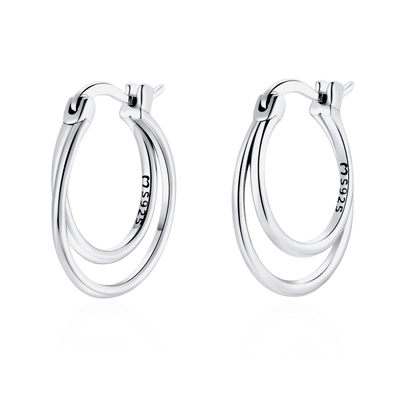Boucles d’oreilles Double Twins