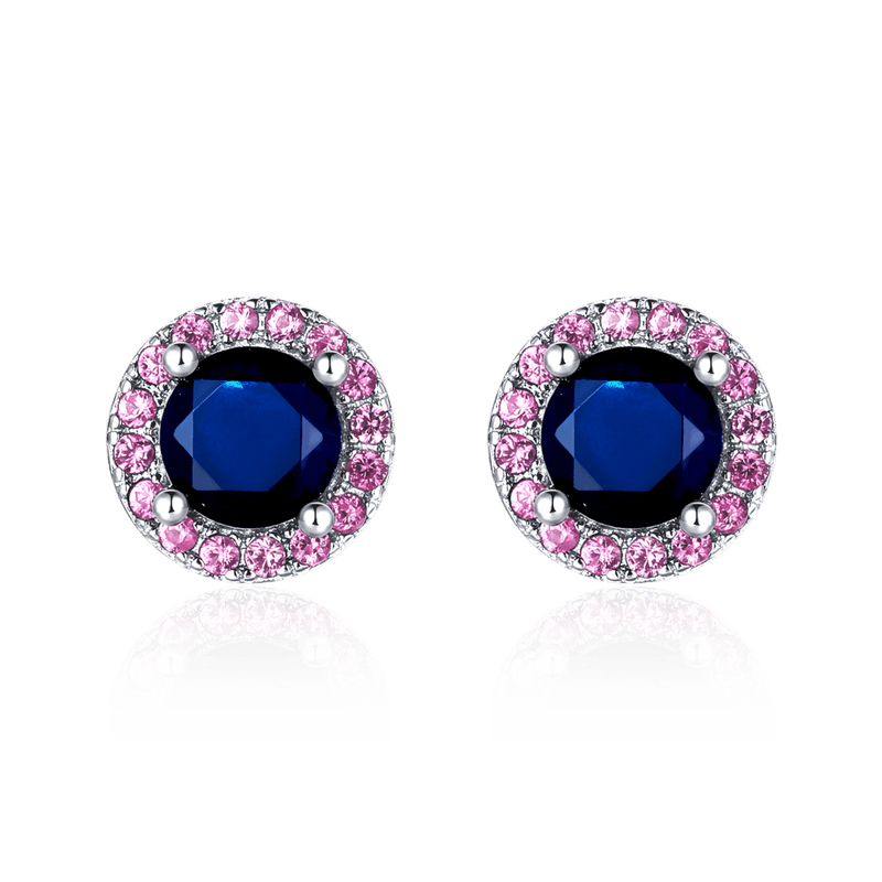 Boucles d'oreilles dormeuses Blue
