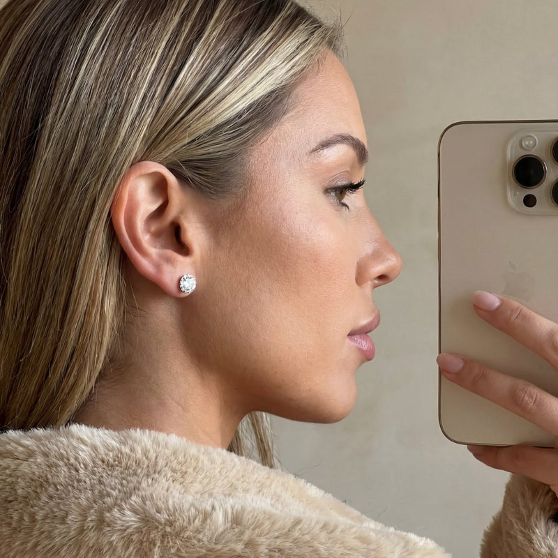 Boucles d'oreilles dormeuses