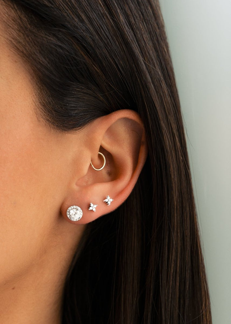 Boucles d'oreilles dormeuses
