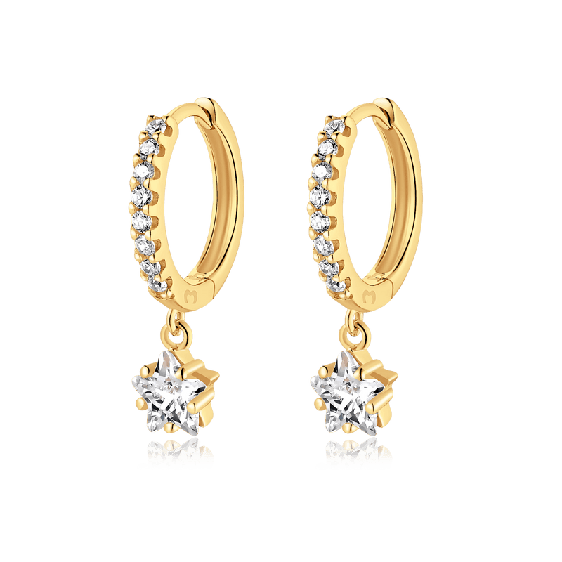 Boucles d’oreilles étoile Vega