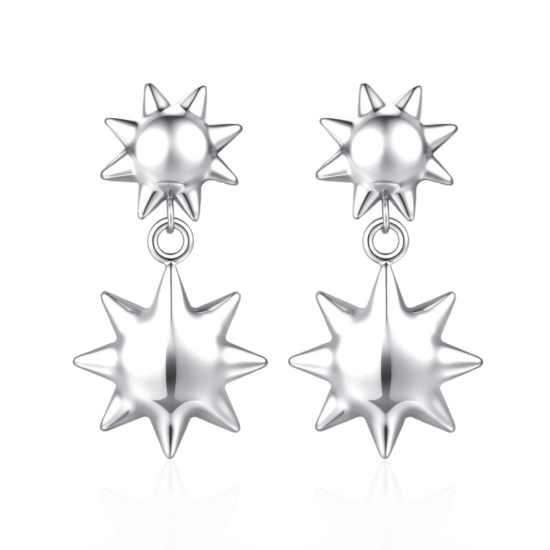 Boucles d'oreilles Étoilées
