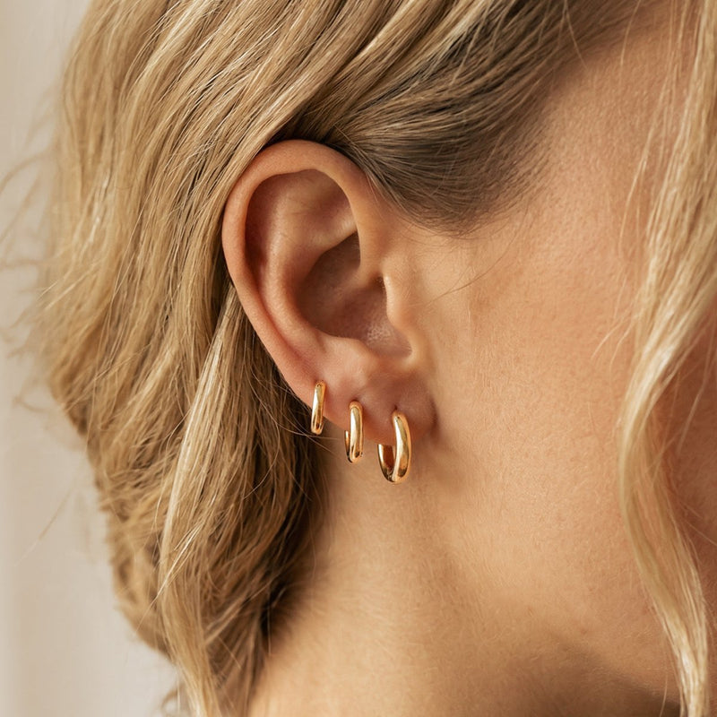 Boucles d’oreilles Glorietas en acier