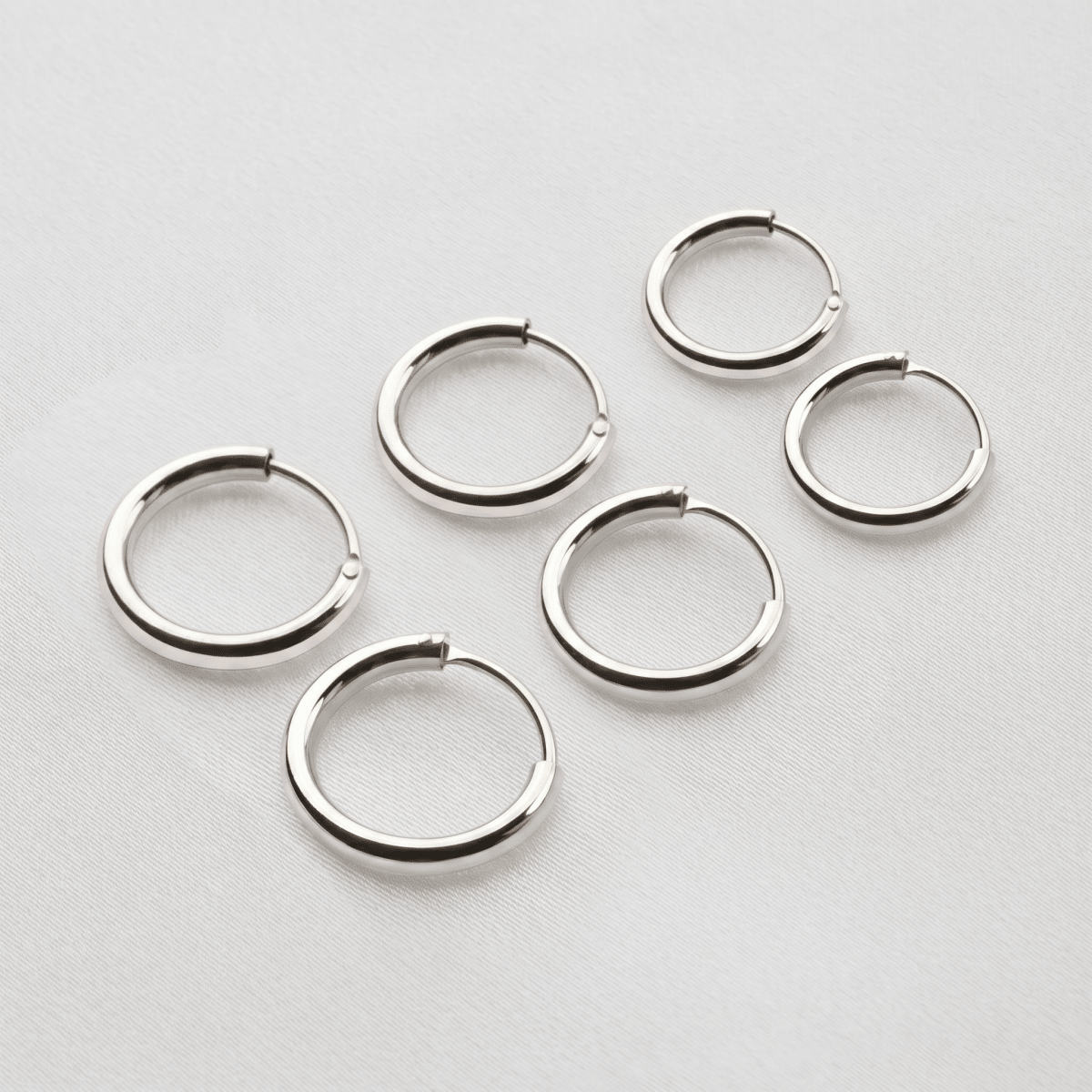 Pendientes Glorietas Plata - LePetiteMarie
