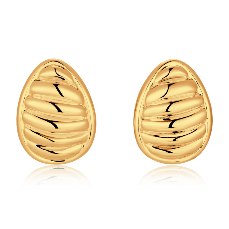 Oval Drop Earrings