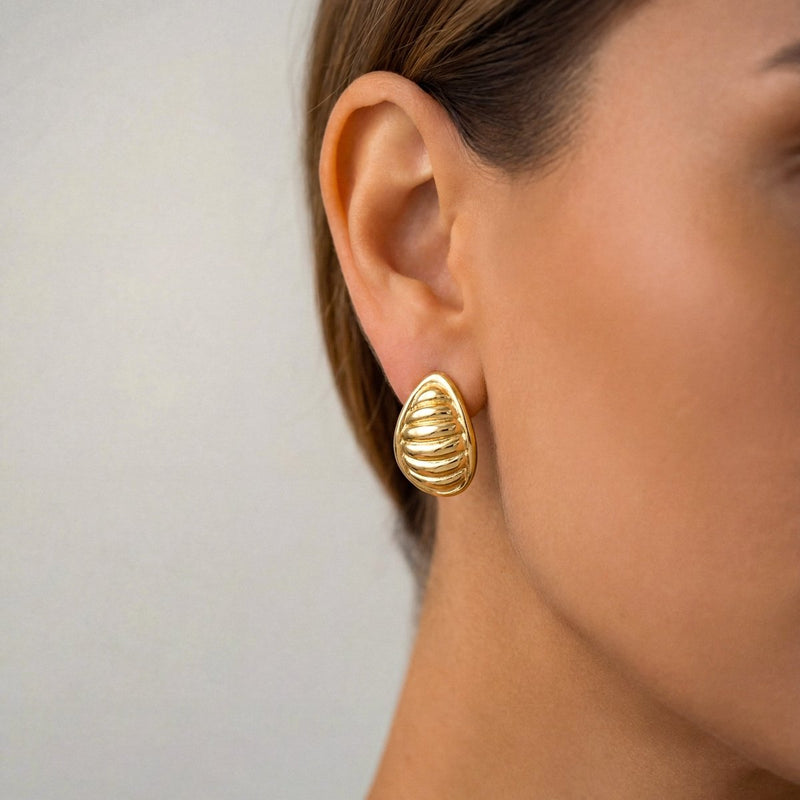 Boucles d’oreilles Goutte Ovale