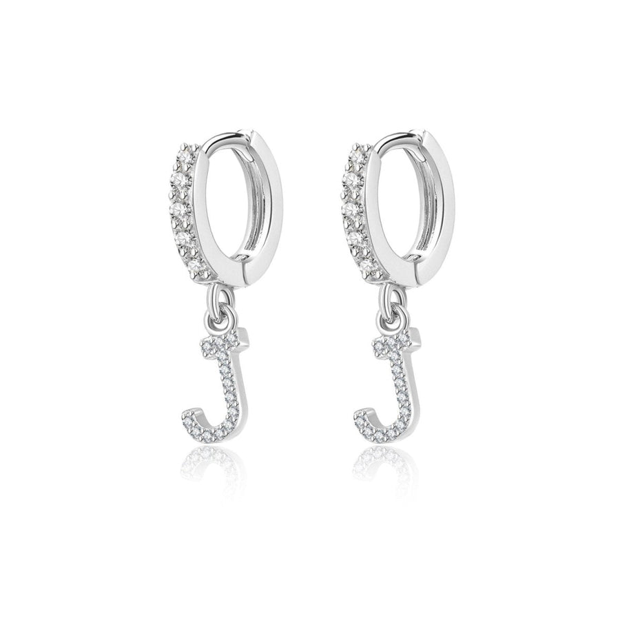 Pendientes Inicial Hoops - LePetiteMarie