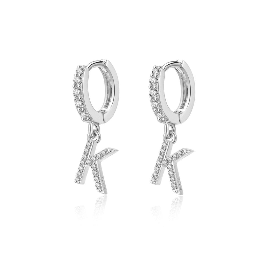 Pendientes Inicial Hoops - LePetiteMarie