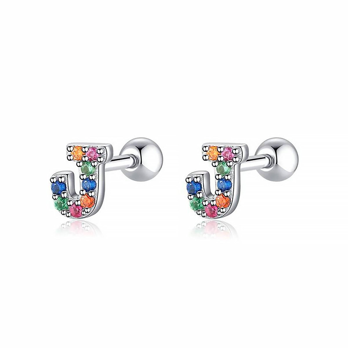 Pendientes Letritas Color - LePetiteMarie