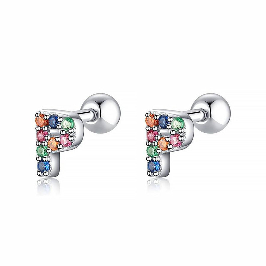 Pendientes Letritas Color - LePetiteMarie