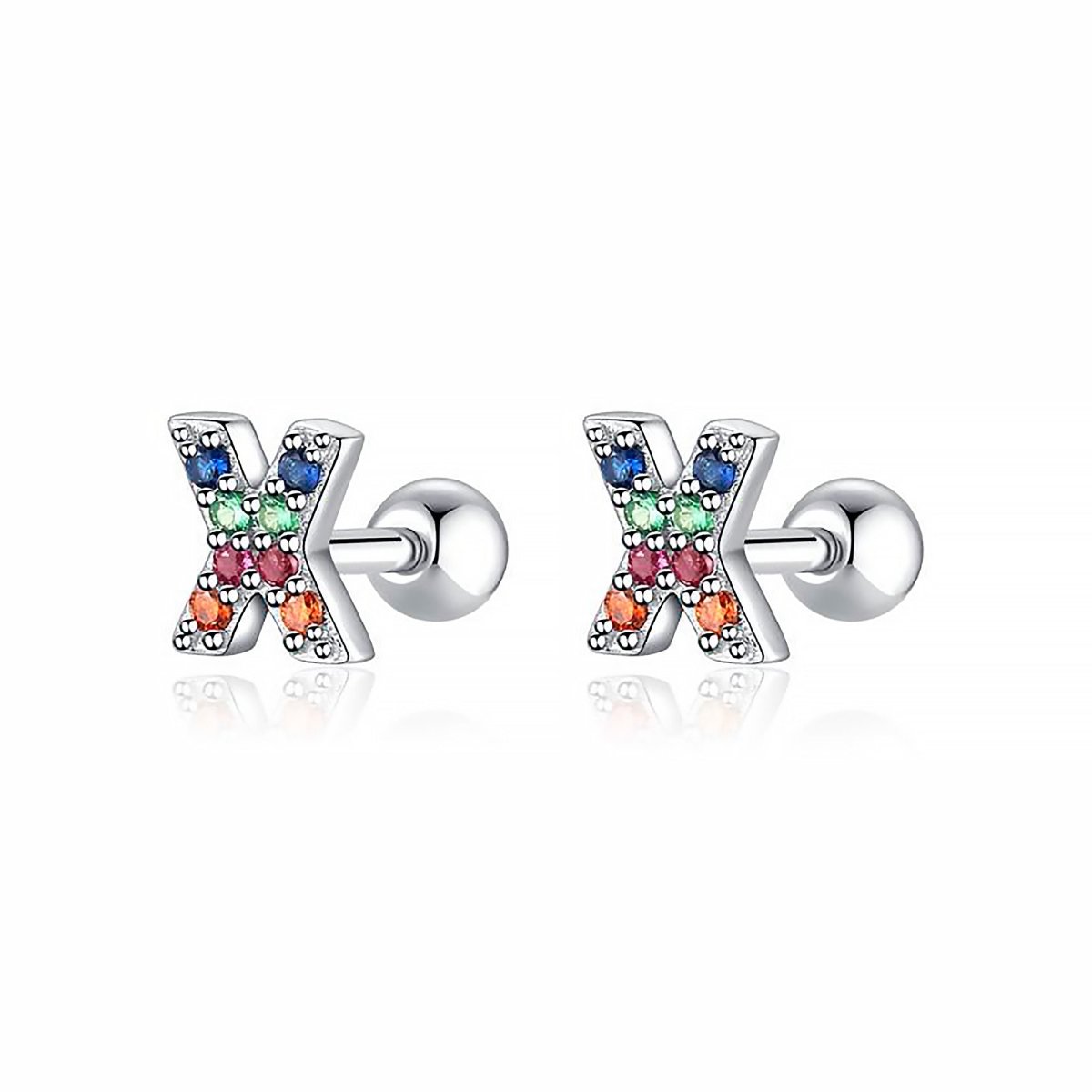 Pendientes Letritas Color - LePetiteMarie
