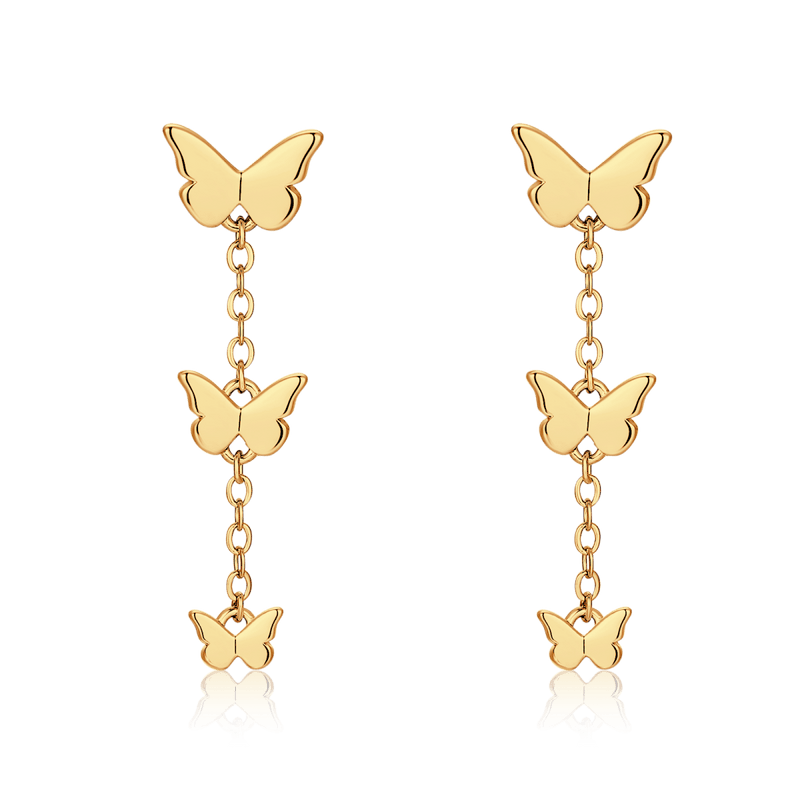 Boucles d’oreilles Papillon Renouveau