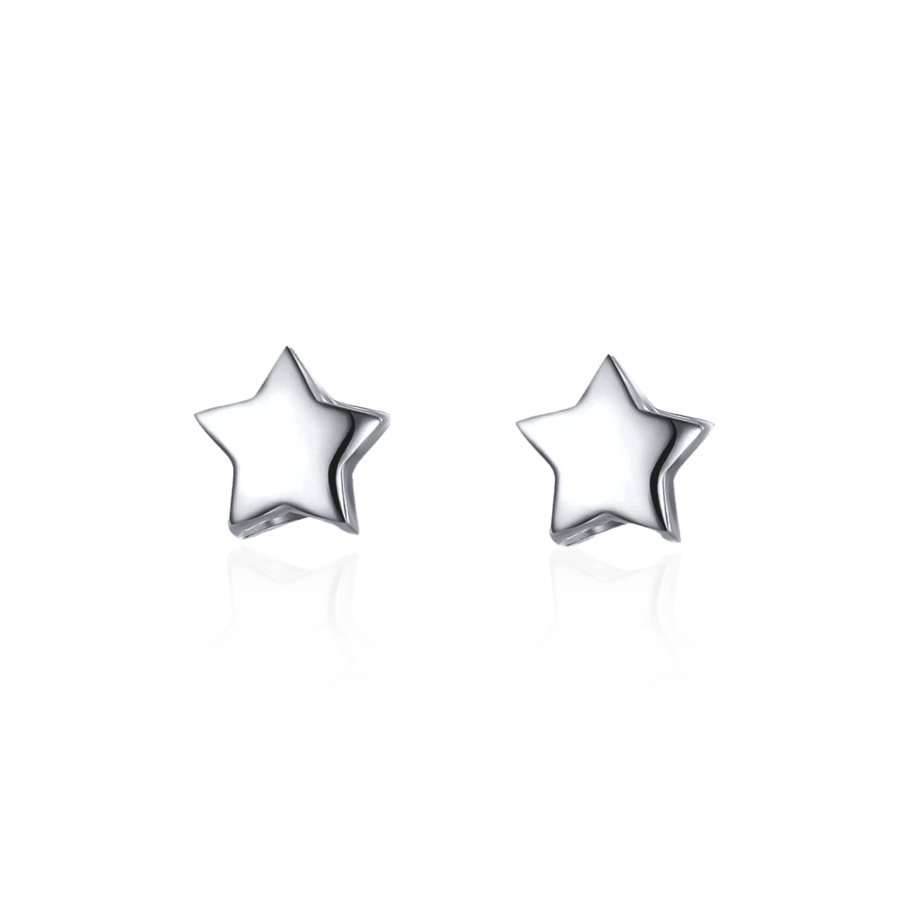 Boucles d’oreilles mini étoiles · Argent