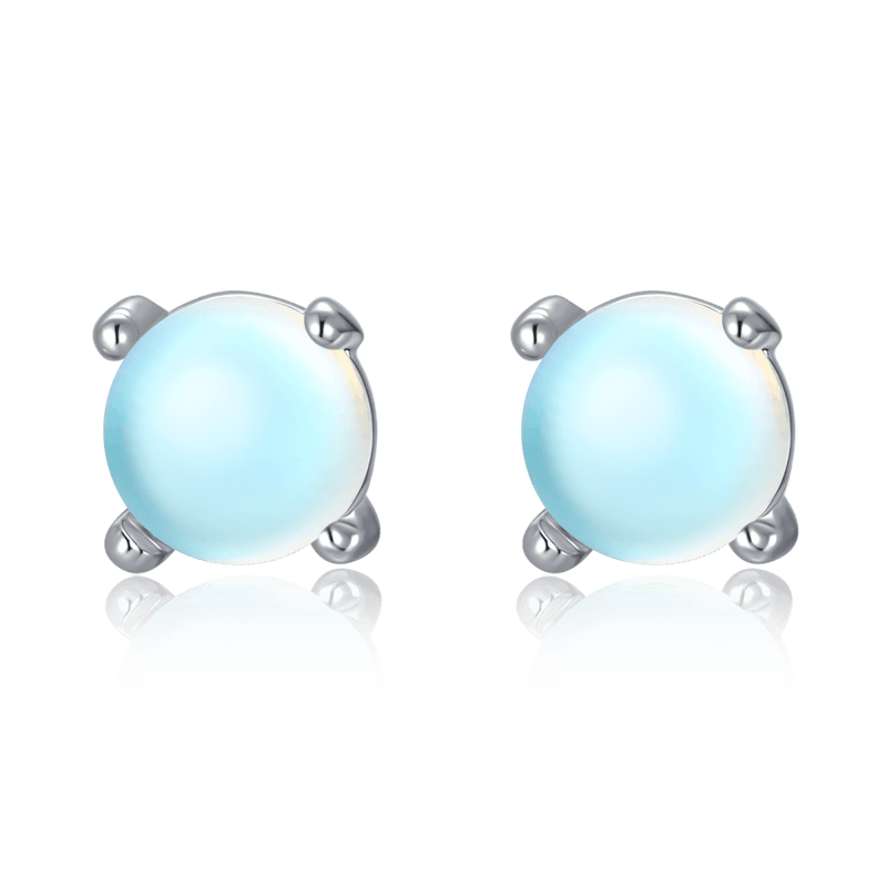 Boucles d’oreilles Orbes bleus