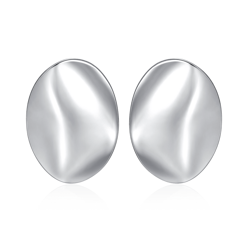 Boucles d'oreilles ovoïdes