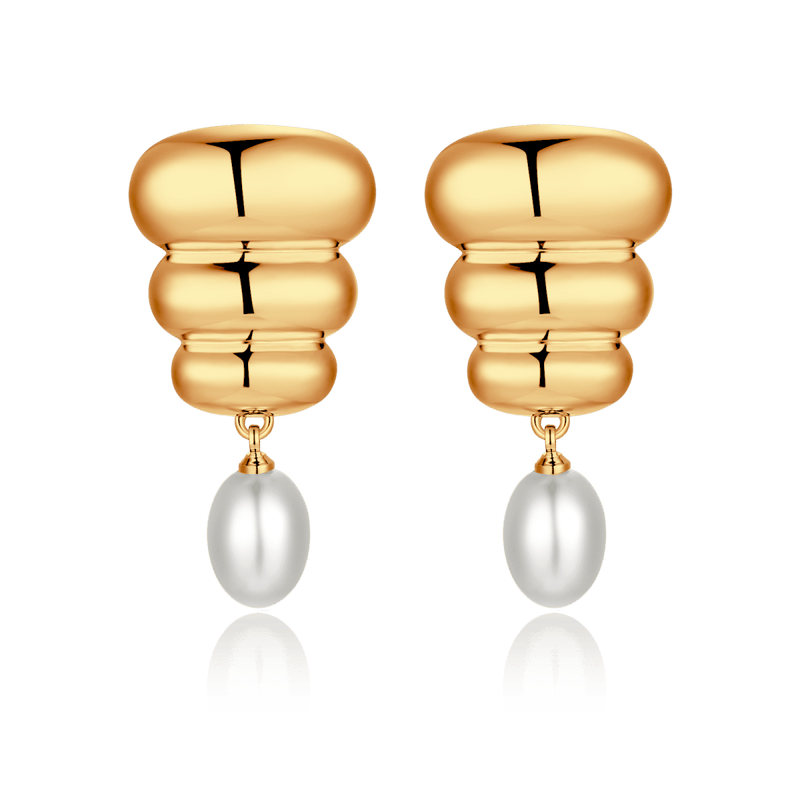 Boucles d’oreilles perle élégance